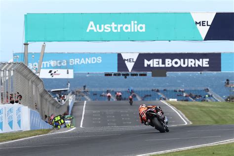 Mapa okruhu Phillip Island MotoGP