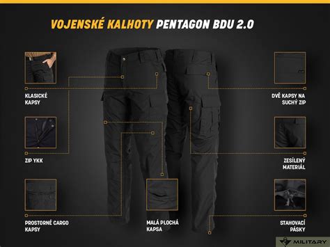 infografika: kalhoty na kolo a jejich vlastnosti