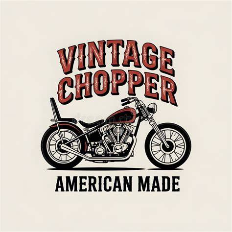 Logo a vzhled klasických chopper motocyklů