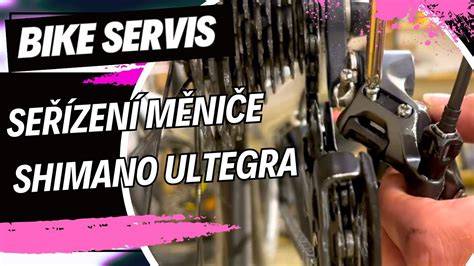 cyklistický servis Shimano seřízení kola