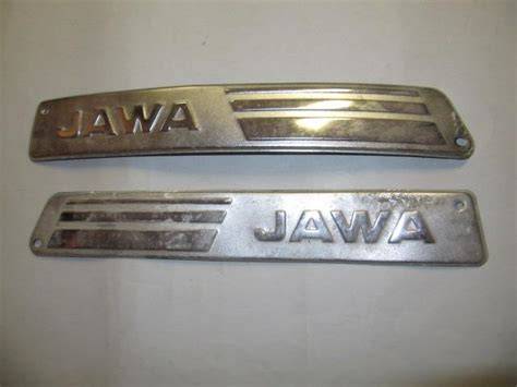 Lišty na nádrž Jawa 350/634 - ikonický nápis