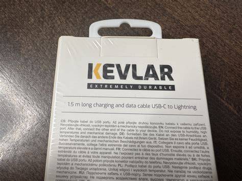 kevlar kabel v akci