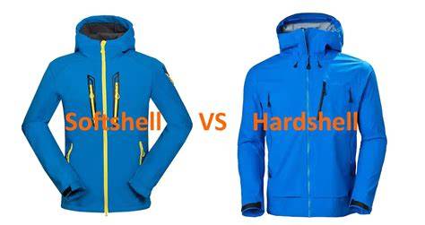 diagram vrstvení hardshell, membrána, softshell