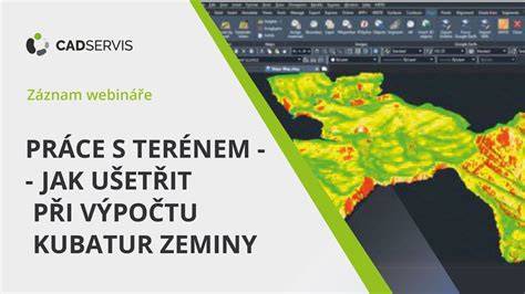 Specifičnost profile a kontaktu s terénem - vizuální znázornění