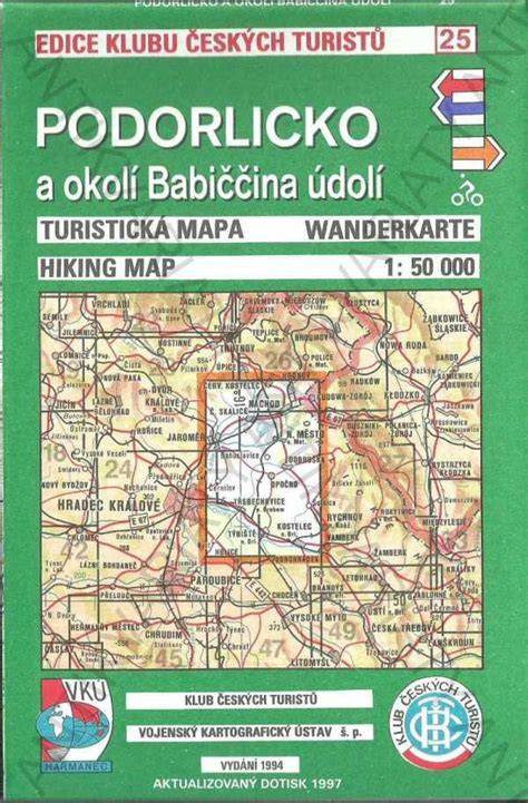 Podepsaná mapa Vazoveckého údolí