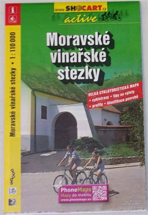 Mapa Moravské jantarové stezky (vizualizace trasy)