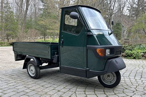 technická ukázka Piaggio Ape 50 prokreslená koncepce