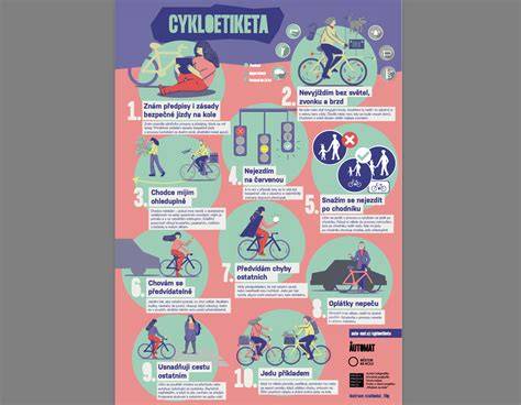 infografika jízdy na motocyklu