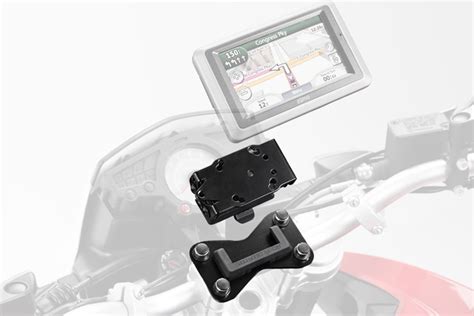 drzak navigace na motorku - montazni sposoby