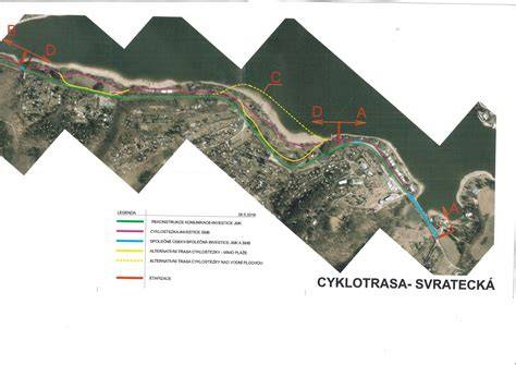 cyklostezka Rakovec Veveří mapová ukázka