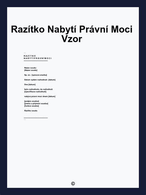 pravni informace o nabidce zbozi