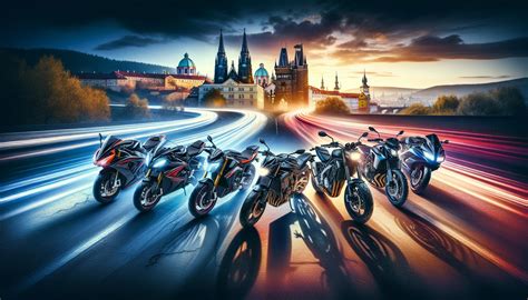 přehled typů motorek (infografika)