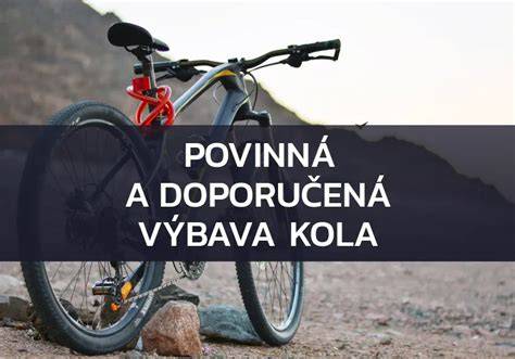 přehled pravidel pro výbavu kola (infografika)