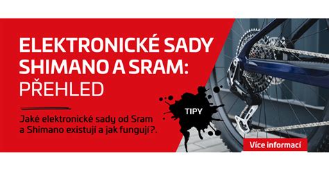 infografika: Přehled elektrických sad Shimano a jejich komponent