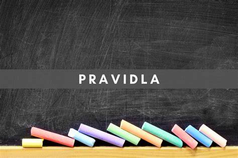 návštěvní tipy a pravidla
