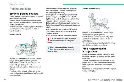 ergonomie sedadla a osazení korby