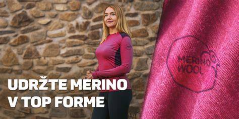 infografika o merino vlne a termoregulaci