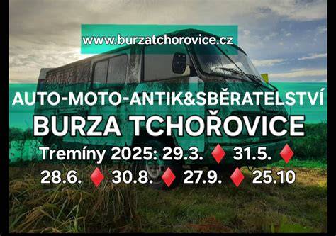 burza auto moto Tchořovice případná mapa