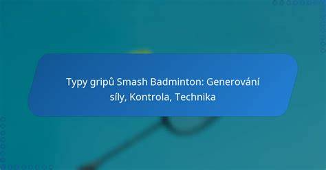 rozdílné typy gripů ilustrace