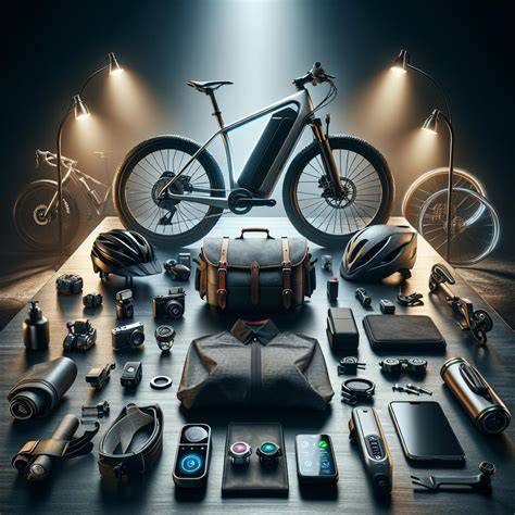 vizuální seznam doplňků pro cyklistiku
