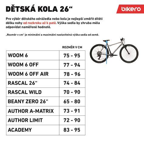 dětská kola Decathlon podle velikosti