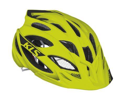 Kellys Score neon yellow MTB přilba
