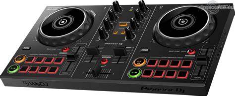 Pioneer DDJ-200 schéma ovládacích prvků