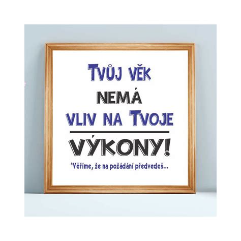 Vtipný obraz k padesátým narozeninám