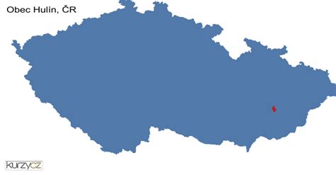 Mapa umístění prodejny kol Hulín