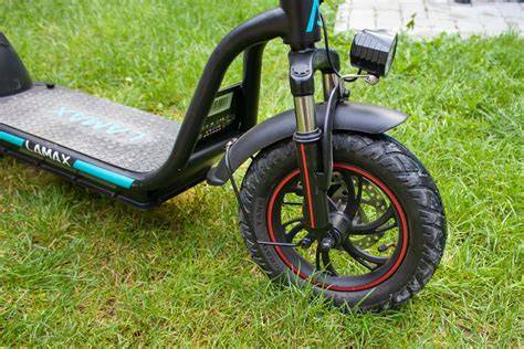 Odpružení a pneumatiky elektrické koloběžky
