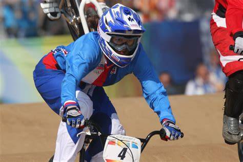 Jana Horáková závod BMX fourcross