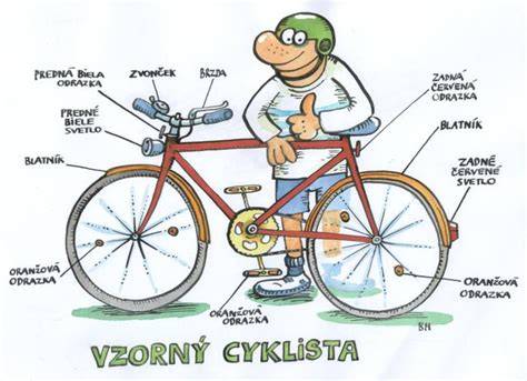 informační grafika o výhodách cyklistiky pro děti