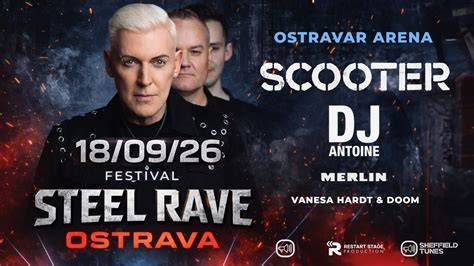 program Steel Rave Ostrava harmonogram koncertu