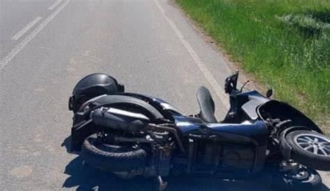 traficni nehoda motocyklu u Hroznenina