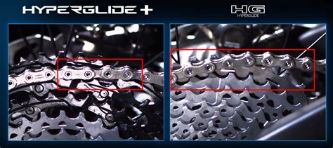 měření délky Shimano HG ořechu
