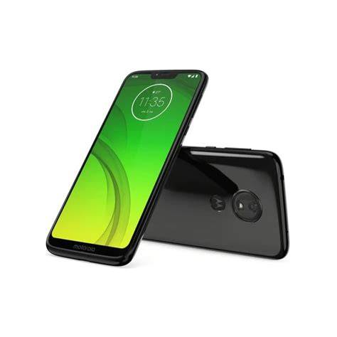 Motorola Moto G7 černá přední a zadní strana