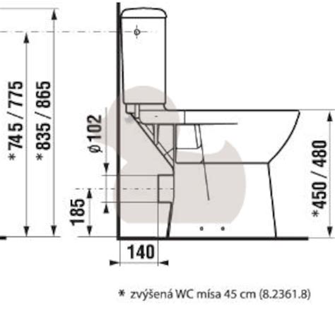 Technický nákres enduro motocyklu