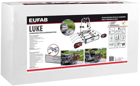 nosič Eufab Luke na tažném zařízení