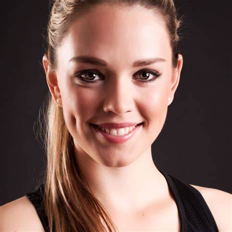 Klára Křížová při sportovním tréninku