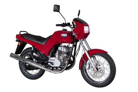 Jawa 350 Red Style s zadním nosičem
