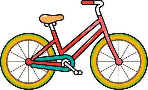 ilustrativní grafika geometrií kola a typu rámu