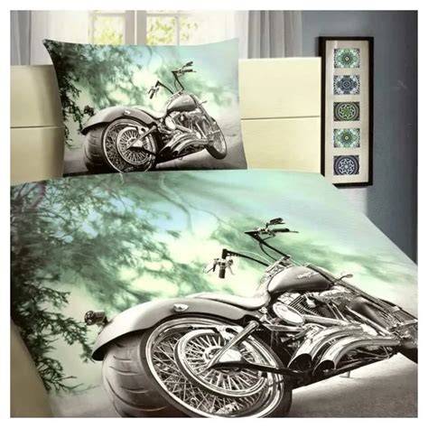 3D povlečení s motivem motorky