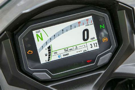 barevný TFT displej Kawasaki Ninja 650