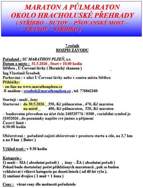 maraton koloběžek u přehrady