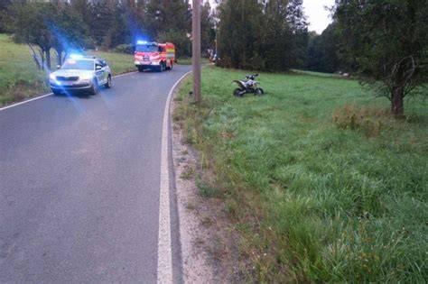 Motocyklista na evropské silnici