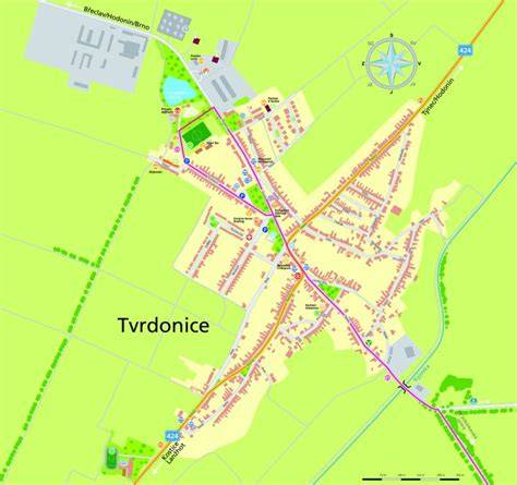 Mapa cykloservisů Tvrdonice Břeclav Kyjov
