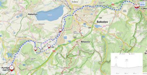 Rapotín a okolí cyklotrasy mapa