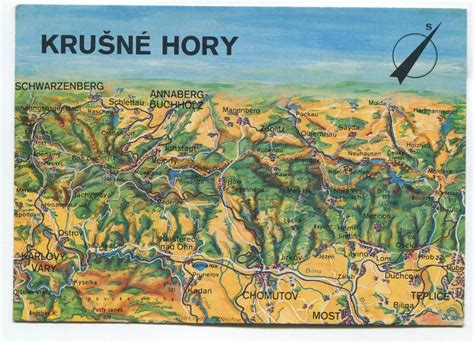 Cyklotrasa Jirkov Krušné hory mapa