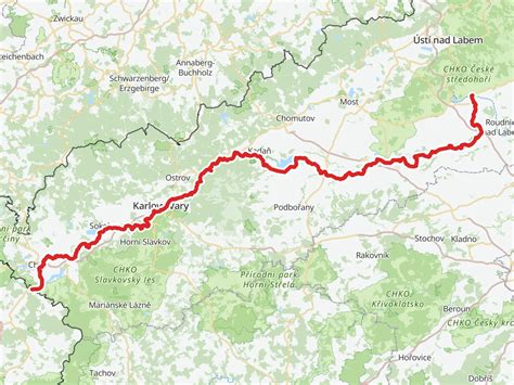 Cyklostezka Zábřeh Leština mapa trasy