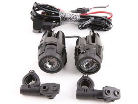 přídavná LED světla na motocyklu